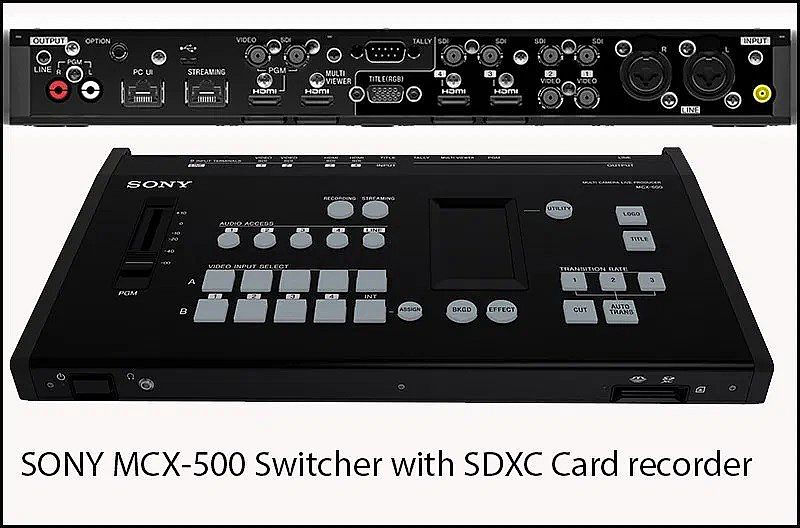 سوییچر Sony MCX500 